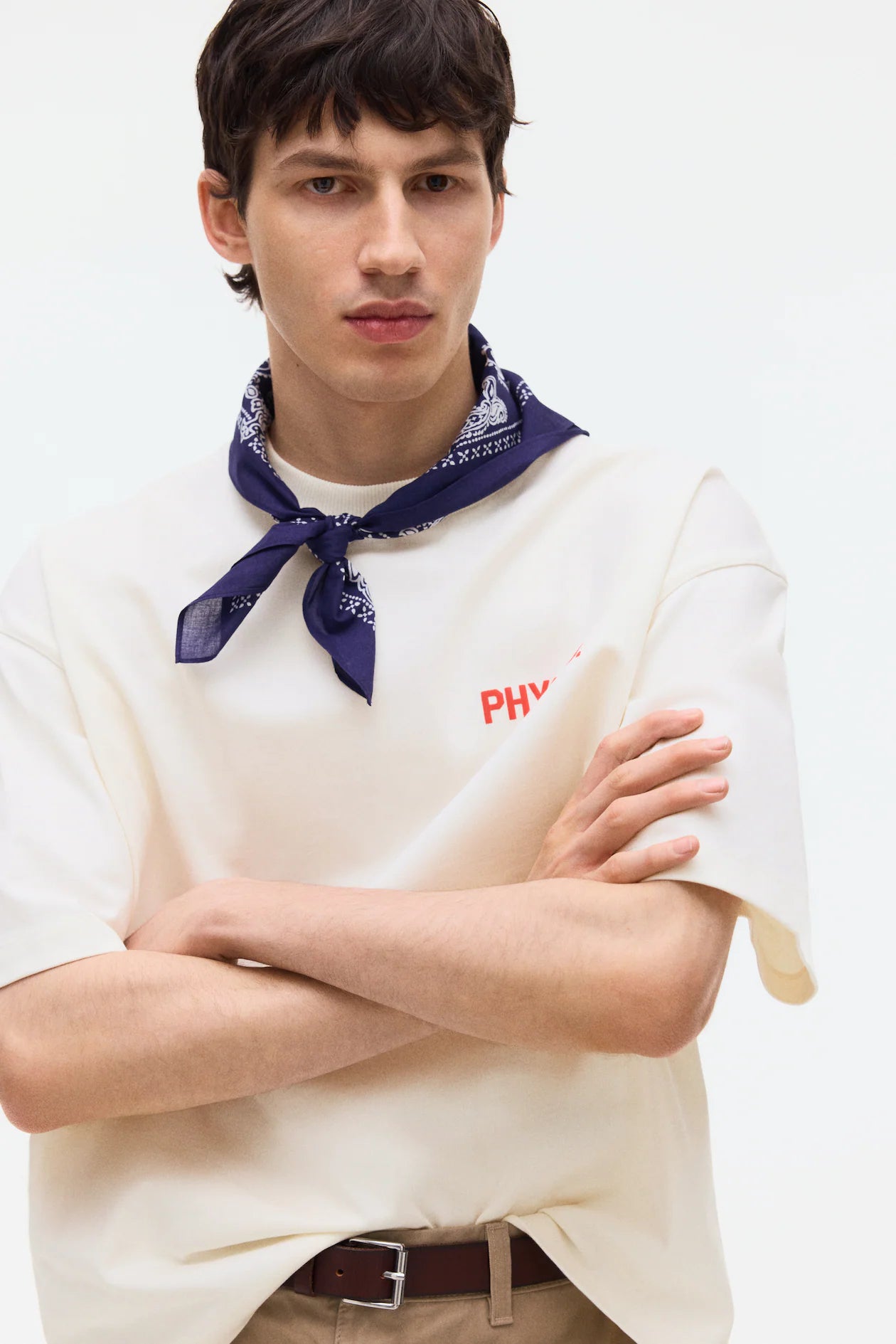 Playera Oversized Fit con diseño