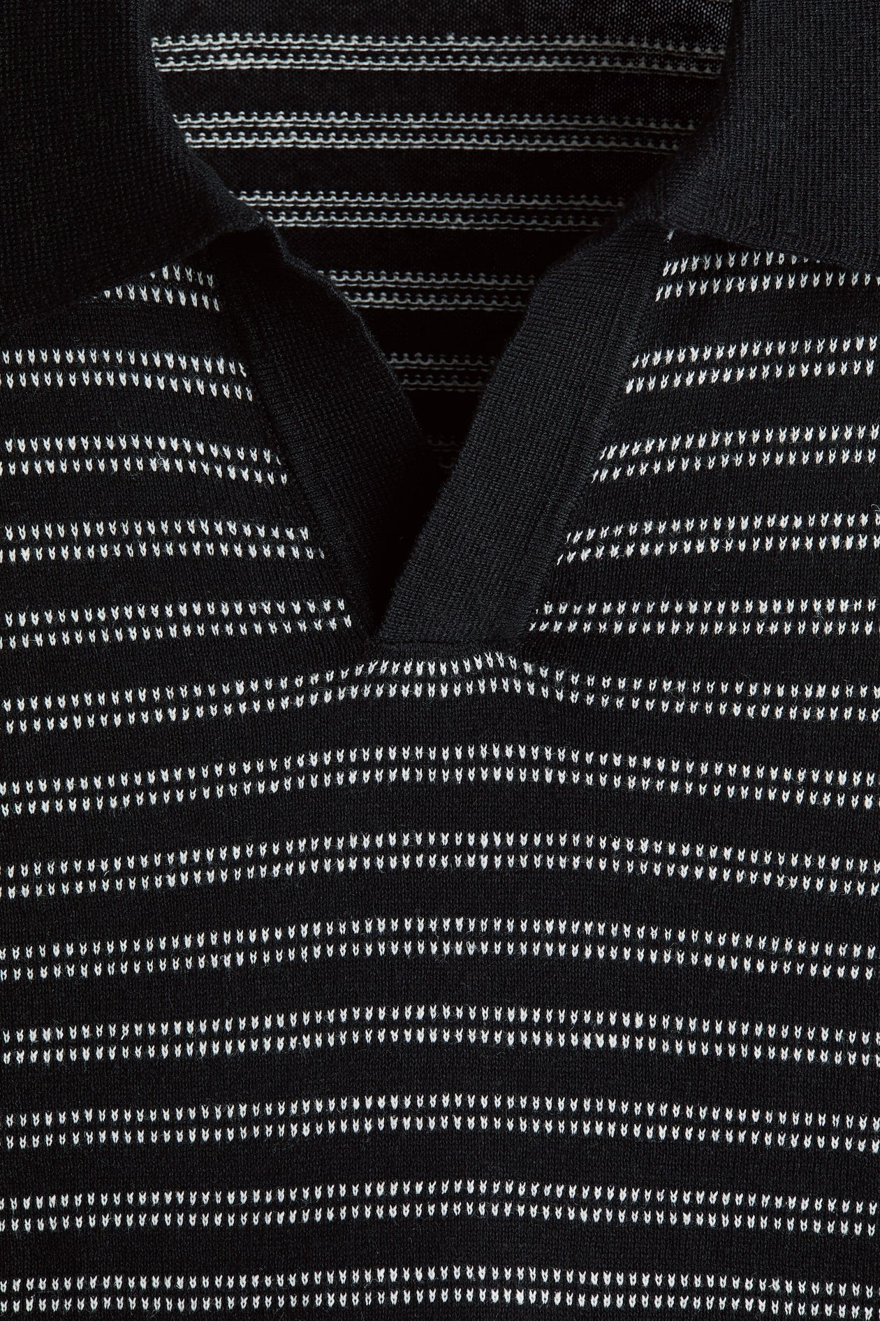 Playera polo Regular Fit en mezcla de lino