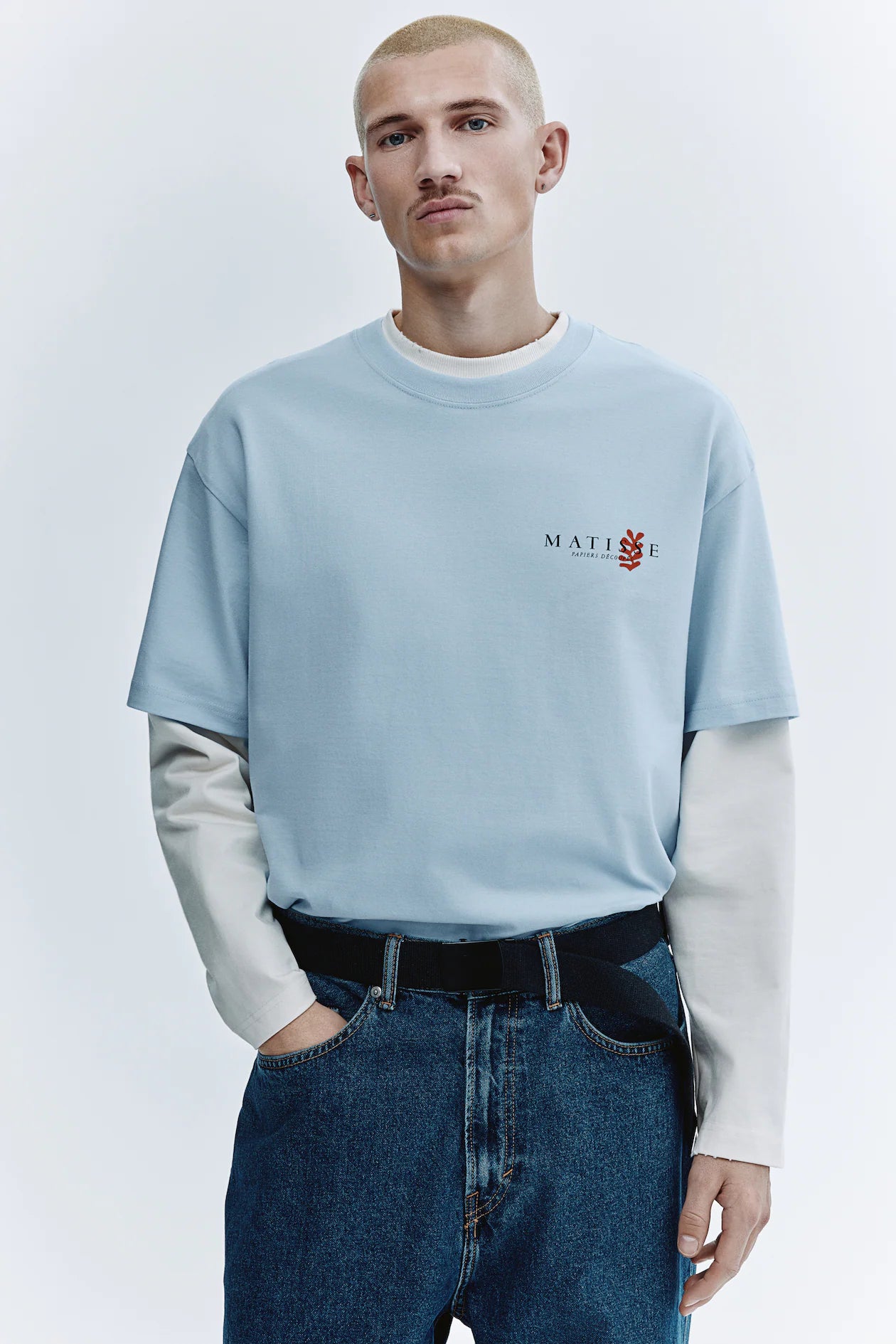 Playera Loose Fit con diseño