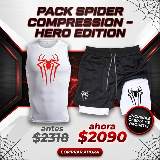 PACK SPIDER COMPRESSION – HERO EDITION