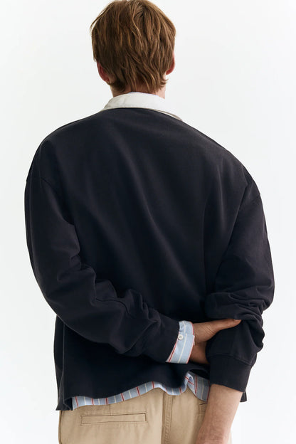 Playera polo Loose Fit de algodón