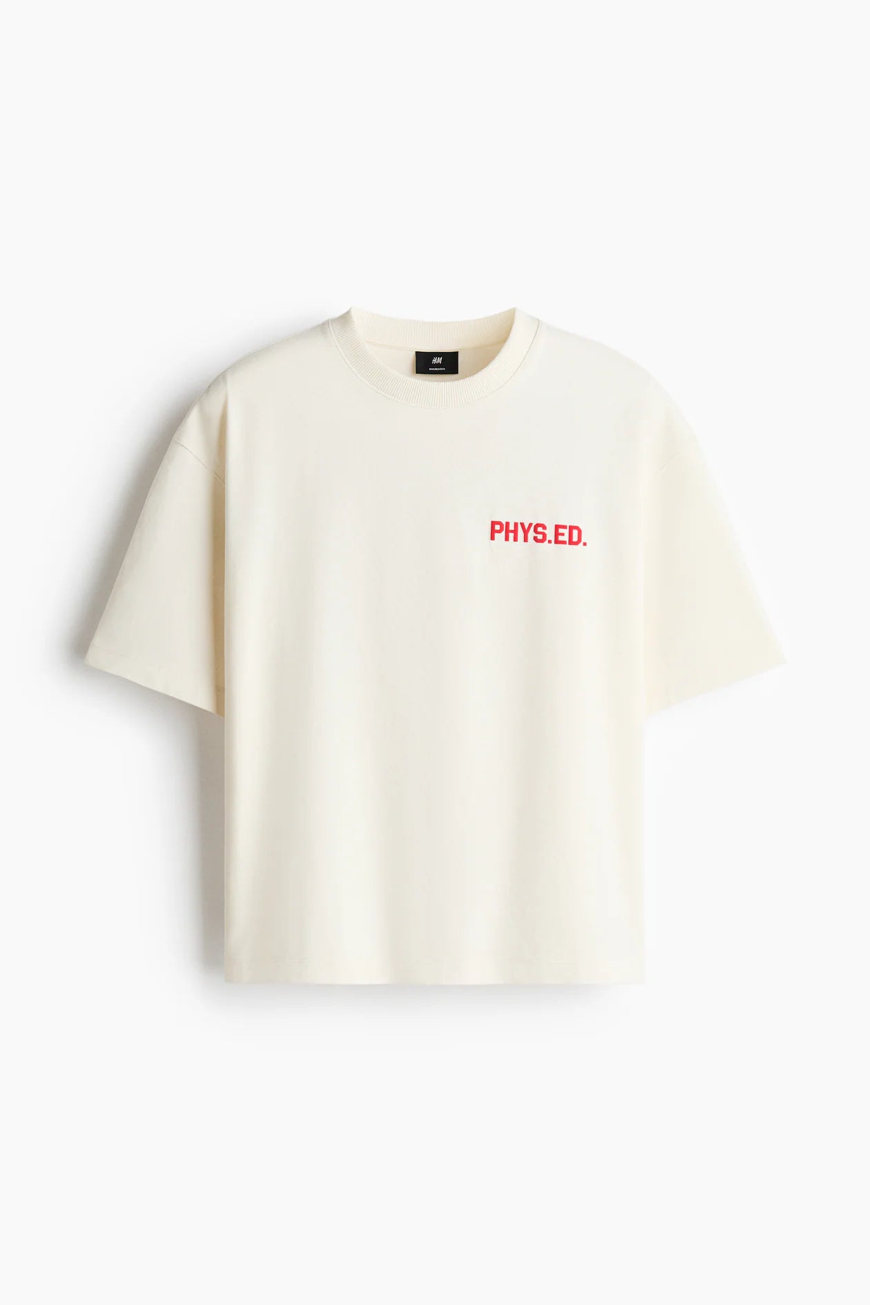 Playera Oversized Fit con diseño