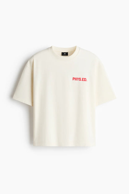Playera Oversized Fit con diseño