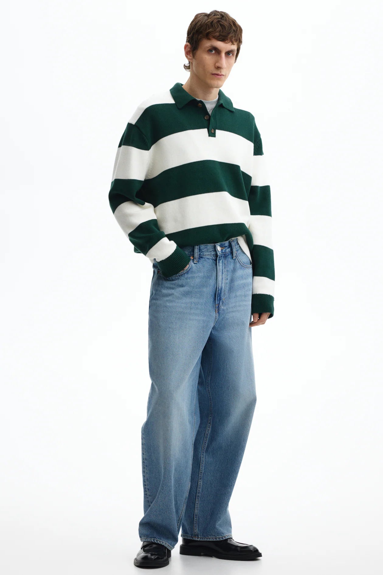 Playera Polo Relaxed Fit