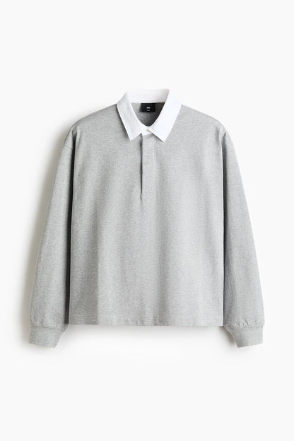 Playera polo Loose Fit de algodón