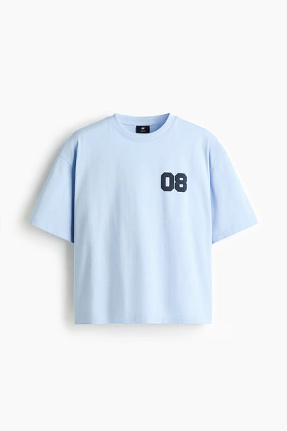 Playera Oversized Fit con diseño