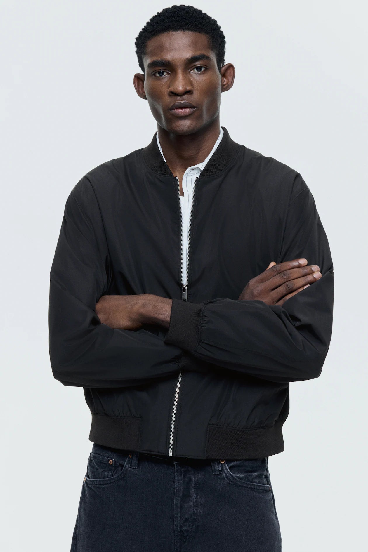 Chamarra bomber ligera