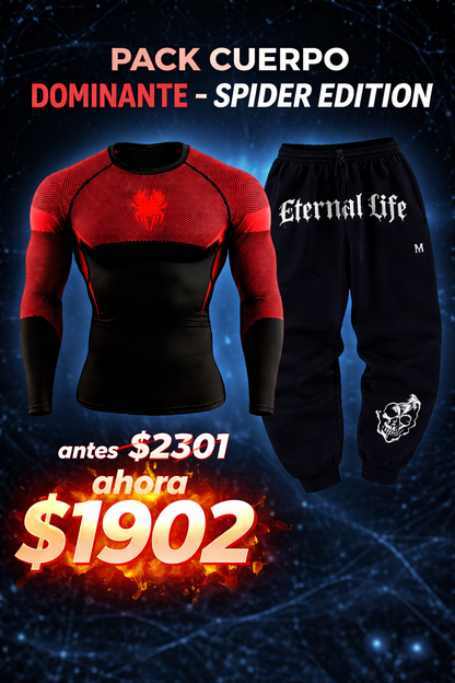 PACK CUERPO DOMINANTE – SPIDER EDITION