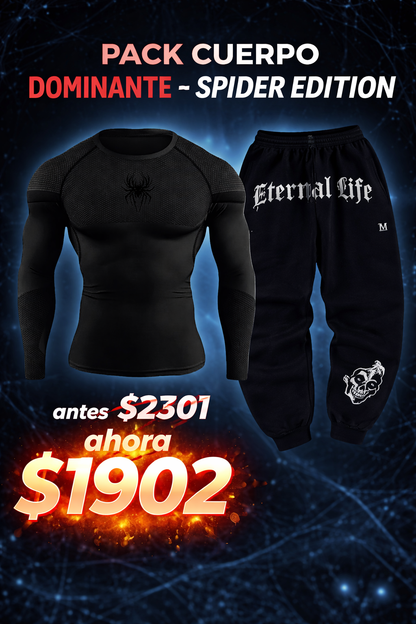 PACK CUERPO DOMINANTE – SPIDER EDITION