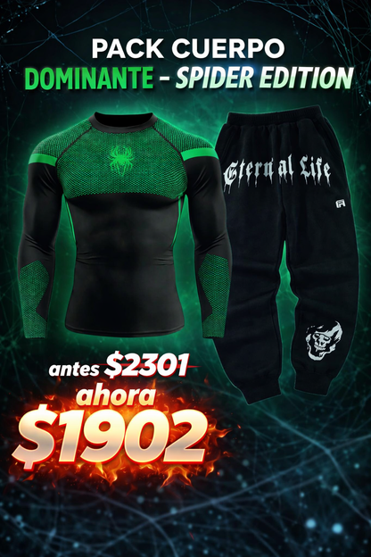 PACK CUERPO DOMINANTE – SPIDER EDITION