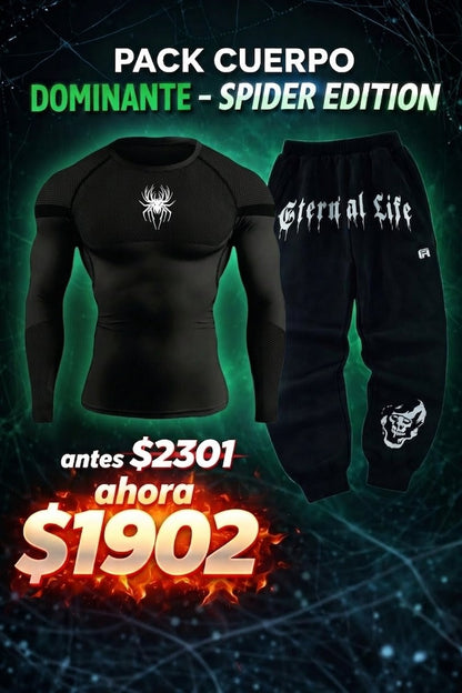 PACK CUERPO DOMINANTE – SPIDER EDITION