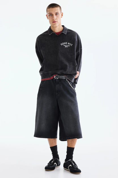 Sudadera Rugby Oversized Fit