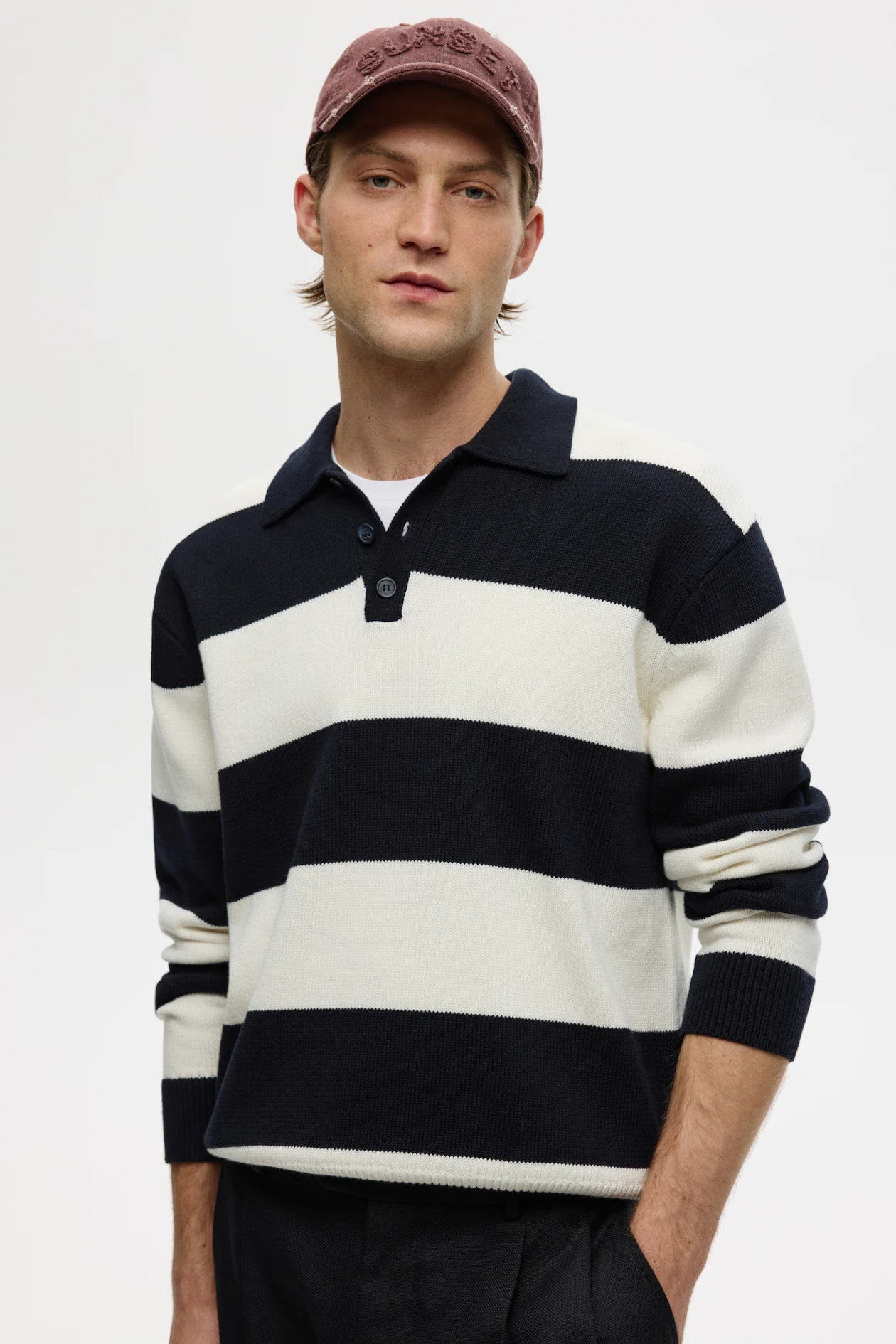 Playera Polo Relaxed Fit