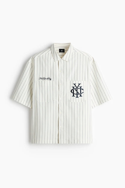 Camisa Regular Fit con diseño bordado