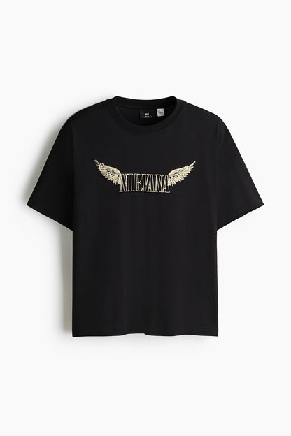 Playera Loose Fit con diseño