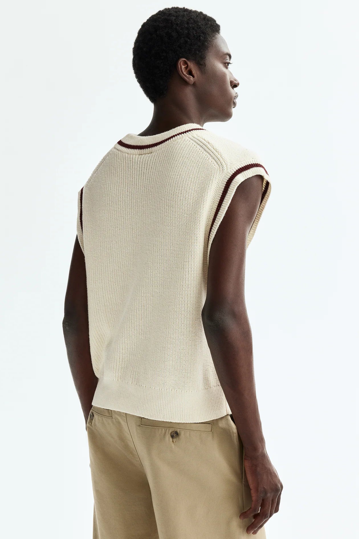 Chaleco tejido Loose Fit