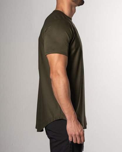 Camiseta deportiva de entrenamiento – Verde militar