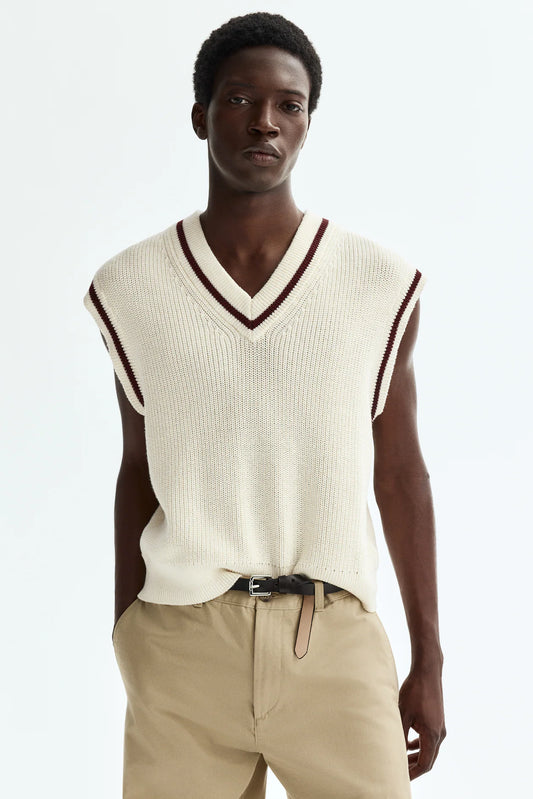 Chaleco tejido Loose Fit