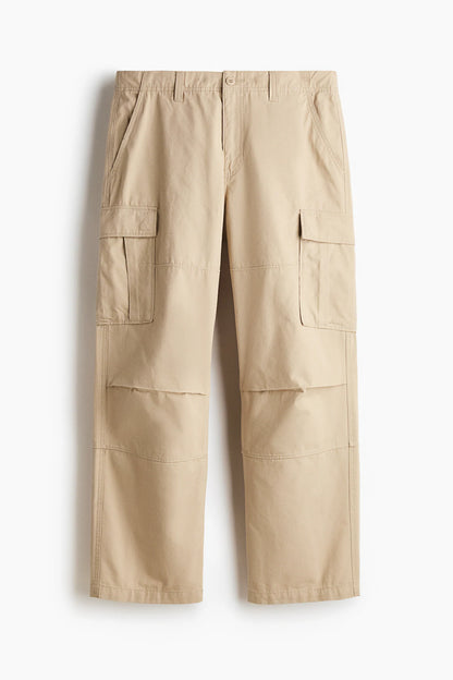 Pantalón cargo Relaxed Fit de algodón