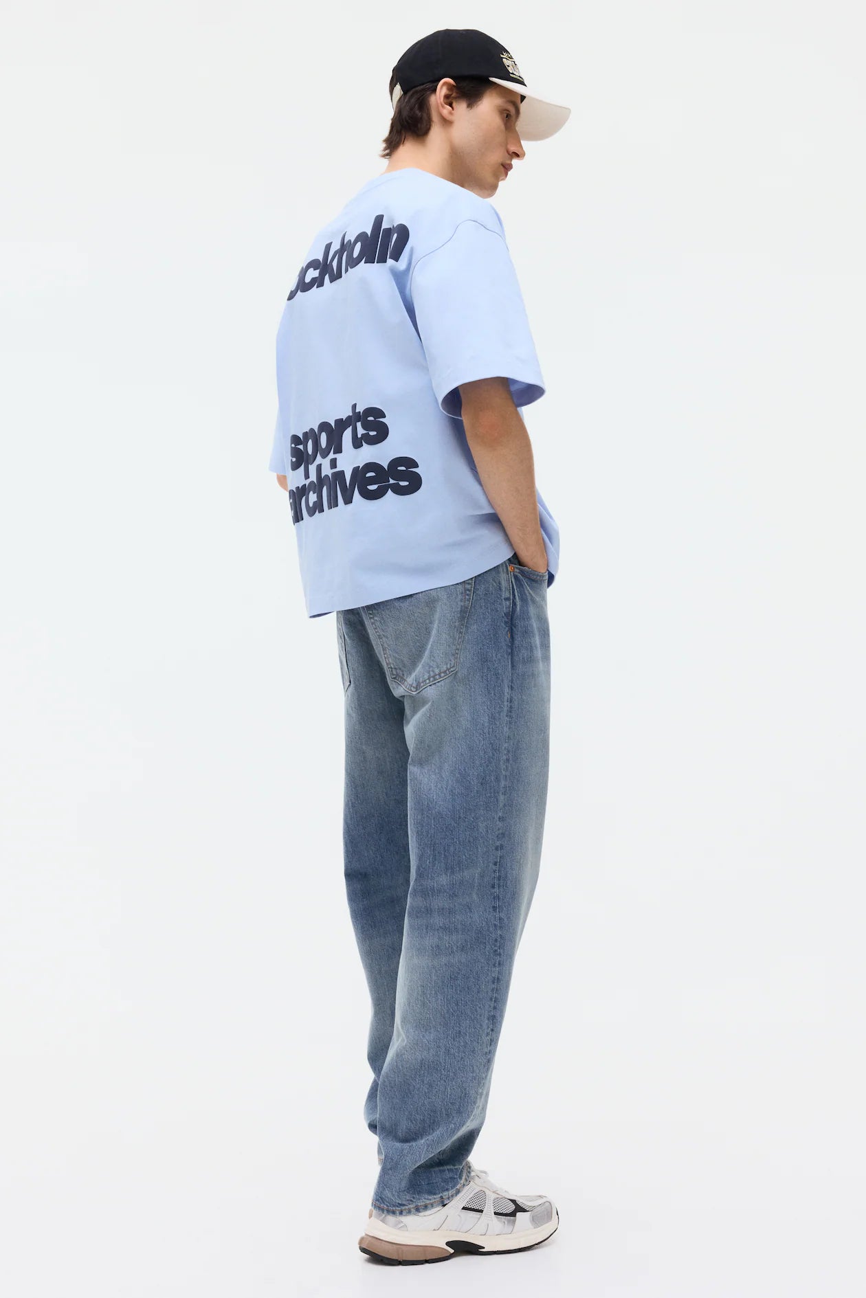 Playera Oversized Fit con diseño