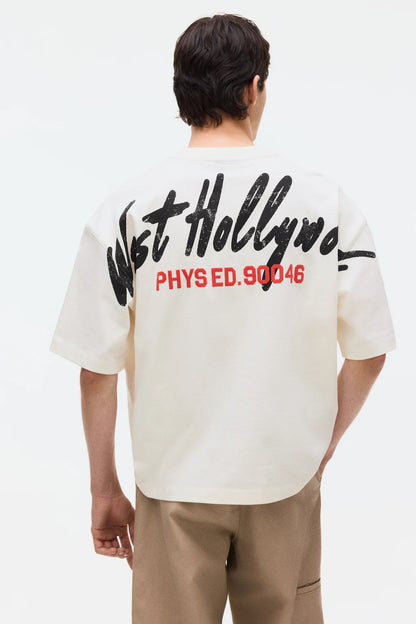 Playera Oversized Fit con diseño