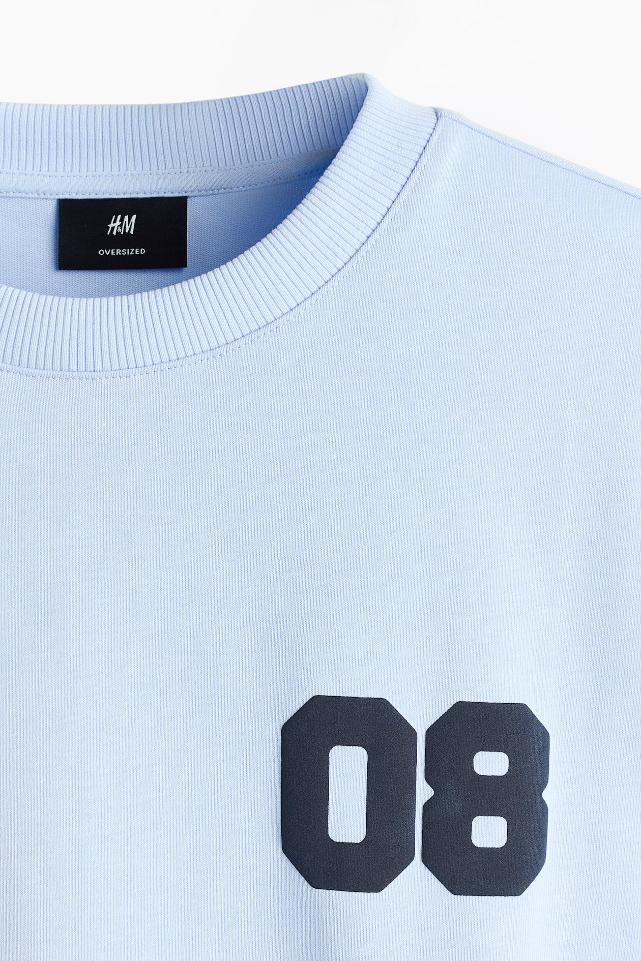 Playera Oversized Fit con diseño