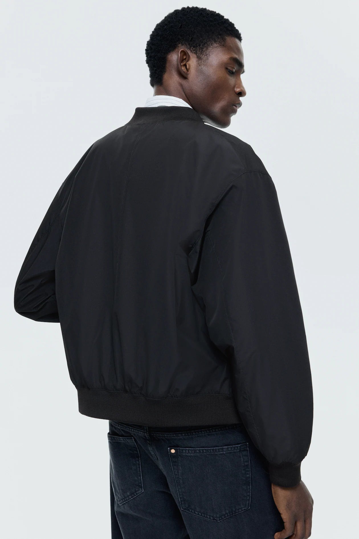 Chamarra bomber ligera
