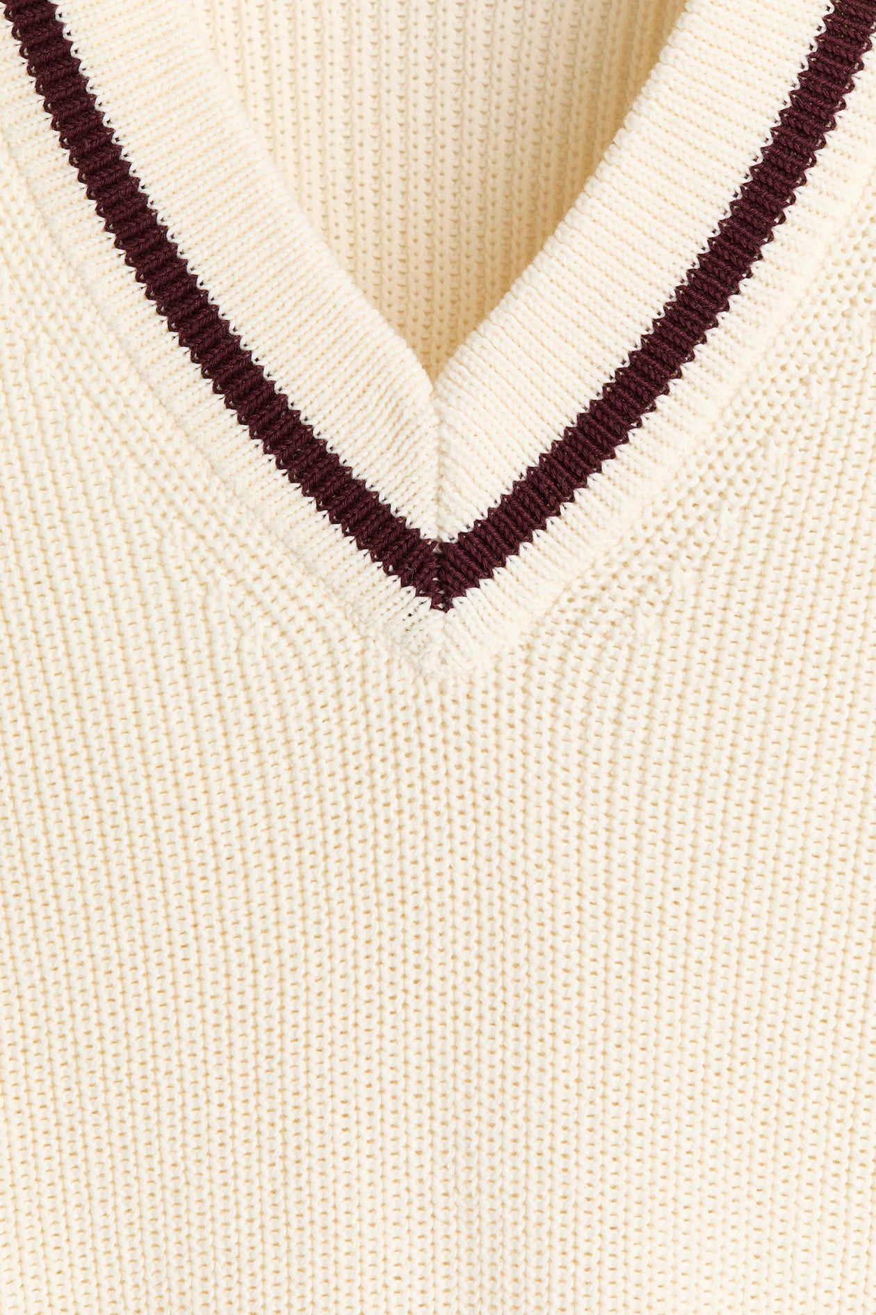Chaleco tejido Loose Fit