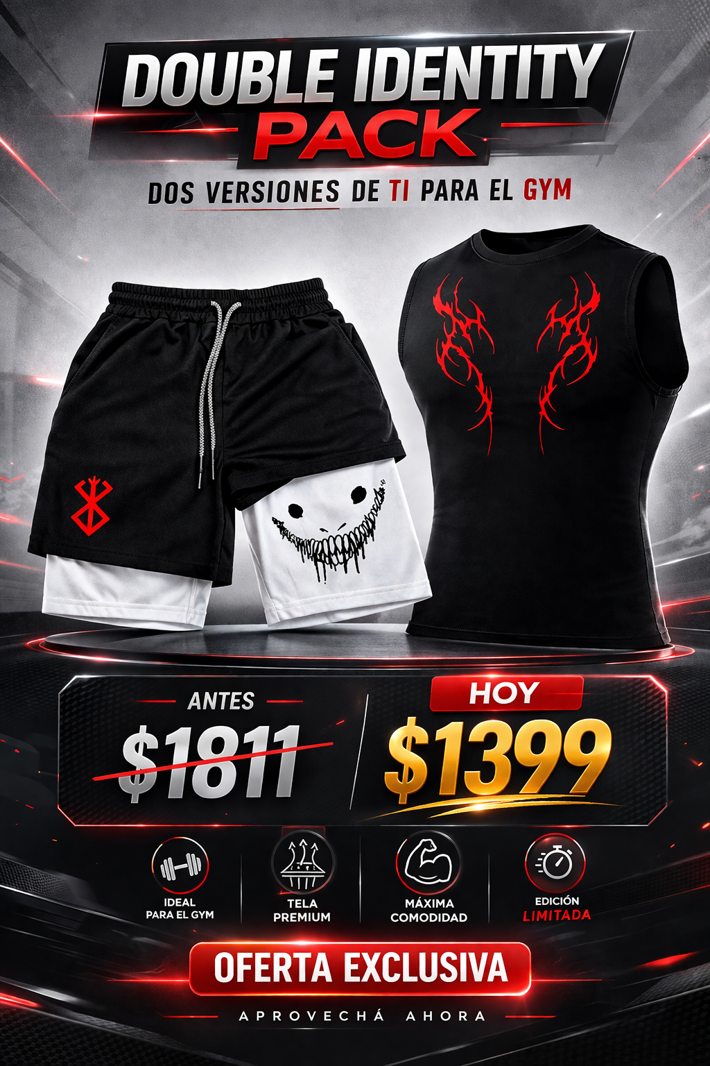 PACK DOBLE GUERRERO BERSERK – EDICIÓN ÉLITE
